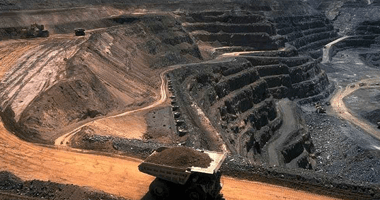 coal mining area